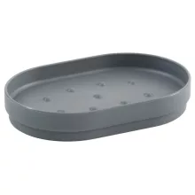 Aqualine Sharon PVC szappantartó, szürke SH1108