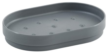 Aqualine Sharon PVC szappantartó, szürke SH1108