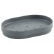 Aqualine Sharon PVC szappantartó, szürke SH1108