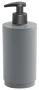 Aqualine SHARON álló PVC szappanadagoló 280 ml, szürke SH8008