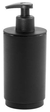 Aqualine SHARON álló PVC szappanadagoló 280 ml, matt fekete SH8014