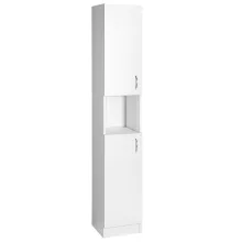   Aqualine Simplex Eco 2 ajtós állószekrény 30x180x30 matt fehér SIME320