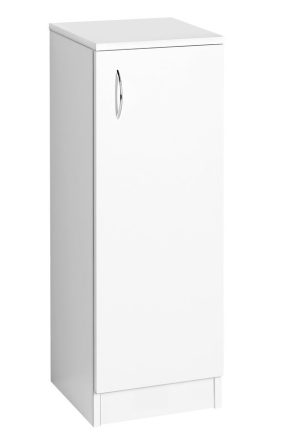 Aqualine Simplex Eco ajtós alsó szekrény 30x86x30 matt fehér SIME340