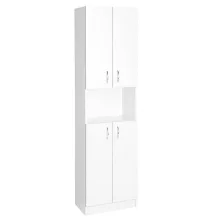   Aqualine Simplex Eco állószekrény 50x180x30 matt fehér SIME520