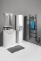 Aqualine Simplex Eco 65 álló mosdótartó szekrény mosdóval 63x83,5x30,7 matt fehér SIME650