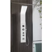 Aqualine Yuki zuhanypanel 21x140 cm, fehér SL290