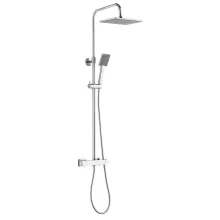  Aqualine Talia állítható zuhanyoszlop termosztátos csapteleppel króm SL440