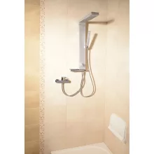   Aqualine Rome zuhanyoszlop csaptelep nélkül 822 mm , króm SL760