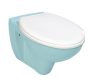 Aqualine Alicante WC ülőke, polypropylen, fehér, ST262