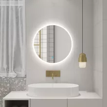 Aqualine Ursa 60 szenzoros LED tükör fényerő szabályozással 