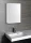Aqualine Vega tükrös szekrény 40x70x18 cm, fehér VG040