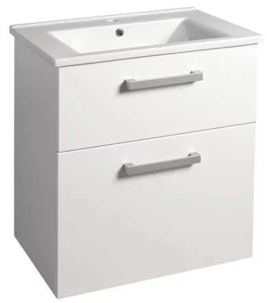 Aqualine VEGA mosdótartó szekrény 72x57,6x43,8 cm fehér VG073