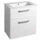 Aqualine VEGA mosdótartó szekrény 72x57,6x43,8 cm fehér VG073