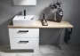 Aqualine VEGA mosdótartó szekrény 72x57,6x43,8 cm fehér VG073