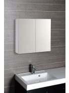 Aqualine VEGA tükrös szekrény, 80x70x18 cm, fehér, VG080