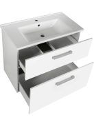 Aqualine VEGA mosdótartó szekrény 82x67,6x43,6 cm, fehér VG083