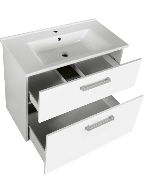 Aqualine VEGA mosdótartó szekrény 82x67,6x43,6 cm, fehér VG083