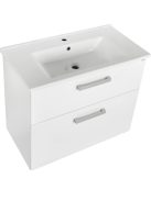 Aqualine VEGA mosdótartó szekrény 82x67,6x43,6 cm, fehér VG083