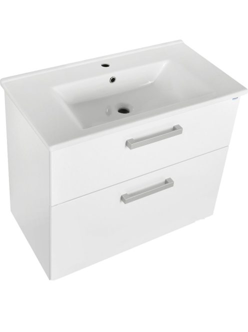 Aqualine VEGA mosdótartó szekrény 82x67,6x43,6 cm, fehér VG083