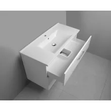  Aqualine Vega 2 fiókos mosdótartó szekrény 97x60x43,6 cm, fehér VG103