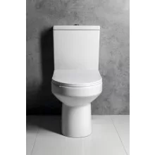   Aqualine Vermet monoblokkos kerámia WC csésze 37x63,5 cm vario kifolyású, fehér VR038