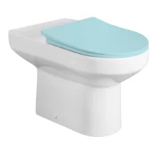   Aqualine Vermet kombi kerámia WC csésze vario kifolyással, fehér VR038-432