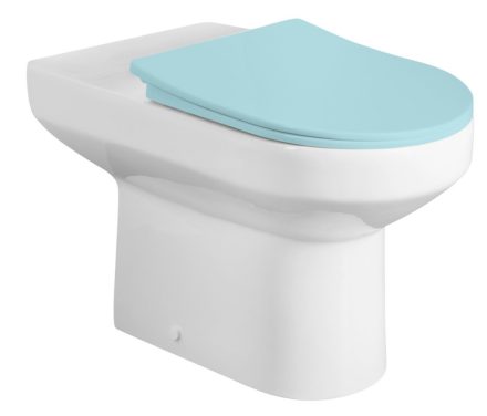 Aqualine Vermet kombi kerámia WC csésze vario kifolyással, fehér VR038-432
