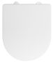 Aqualine Vermet Soft Close WC ülőke, vékony kivitel, fehér VRS008