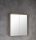 Aqualine Kawa Strip LED világítású 2 ajtós fürdőszobai tükör 60x70x22 cm, emporio tölgy WGL36S