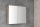 Aqualine Kawa Strip LED világítású fürdőszobai tükör 80x70x22 cm, emporio tölgy WGL38S