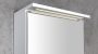 Aqualine Kawa Strip LED világítású fürdőszobai tükör 50x70x22 cm, fehér WGL50S