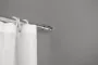 Aqualine walk-in fix zuhanyfal 80x190 cm WI081 átlátszó üveggel Saniterline