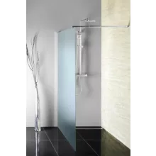 Aqualine WALK IN Fix zuhanyfal, 90x190cm, Brick üveg WI090