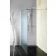 Aqualine WALK IN Fix zuhanyfal, 90x190cm, Brick üveg WI090