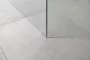 Aqualine walk-in fix zuhanyfal 100x190 cm WI101 átlátszó üveggel Saniterline