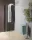 Aqualine walk-in fix zuhanyfal 120x190 cm WI121 beépítve modern fürdőszobába