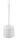 Aqualine Zeno álló WC-kefe tartó 122x376 mm, fehér ZE33