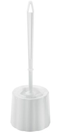 Aqualine Zeno álló WC-kefe tartó 122x376 mm, fehér ZE33