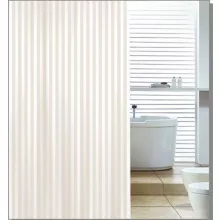 Aqualine PVC zuhanyfüggöny 180x200 cm, bézs ZP003