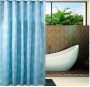 Aqualine PVC zuhanyfüggöny 180x200 cm, kék ZP006