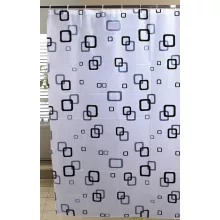 Aqualine vinyl zuhanyfüggöny 180x180 cm, mintás ZV010