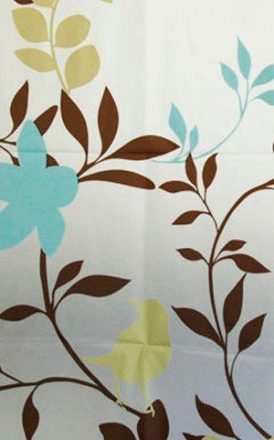 Aqualine textil zuhanyfüggöny 180x180cm, mintás ZV012