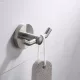 Arezzo design Rono dupla fogas, szálcsiszolt nikkel kivitelben