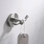 Arezzo design Rono dupla fogas, szálcsiszolt nikkel kivitelben