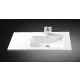 Arezzo design Texas 90x46 aszimmetrikus beépíthető mosdó, jobbos AR-090J