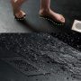 Arezzo design SOLIDSoft szögletes zuhanytálca 200x100 cm lefolyóval, beton AR-100206C