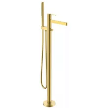   Arezzo design Elegant szabadon álló kádtöltő csaptelep, szálcsiszolt arany AR-10095BG