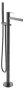 Arezzo design Elegant szabadon álló kádtöltő csaptelep, gun metal AR-10095GM