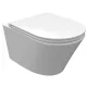 Arezzo design Indiana perem nélküli fali WC csésze Vortex öblítés, fényes fehér AR-100RV