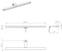 Arezzo design Esther 50 cm-es led lámpa AR-1100230049